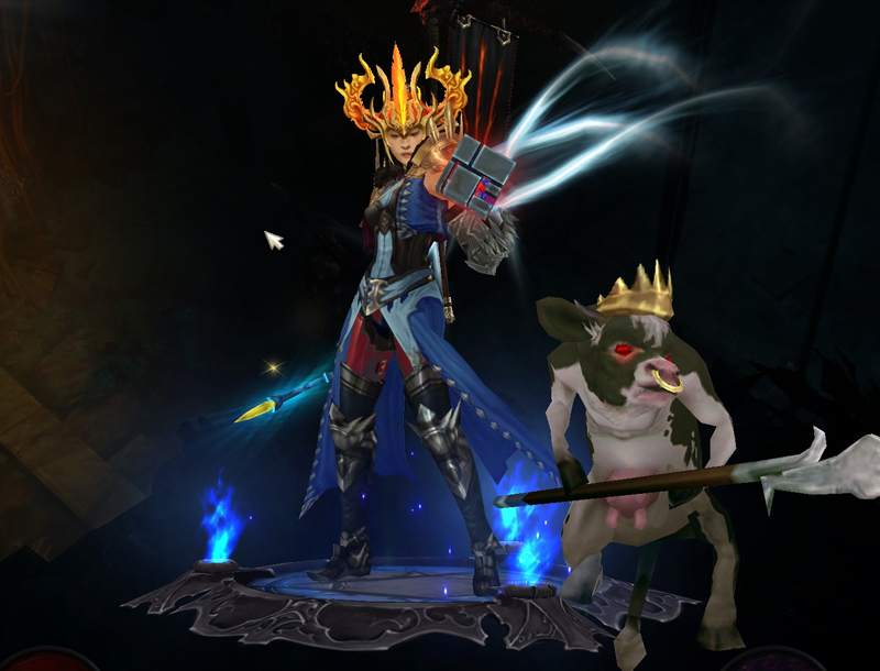Cow King pet (via Battle.net forums)